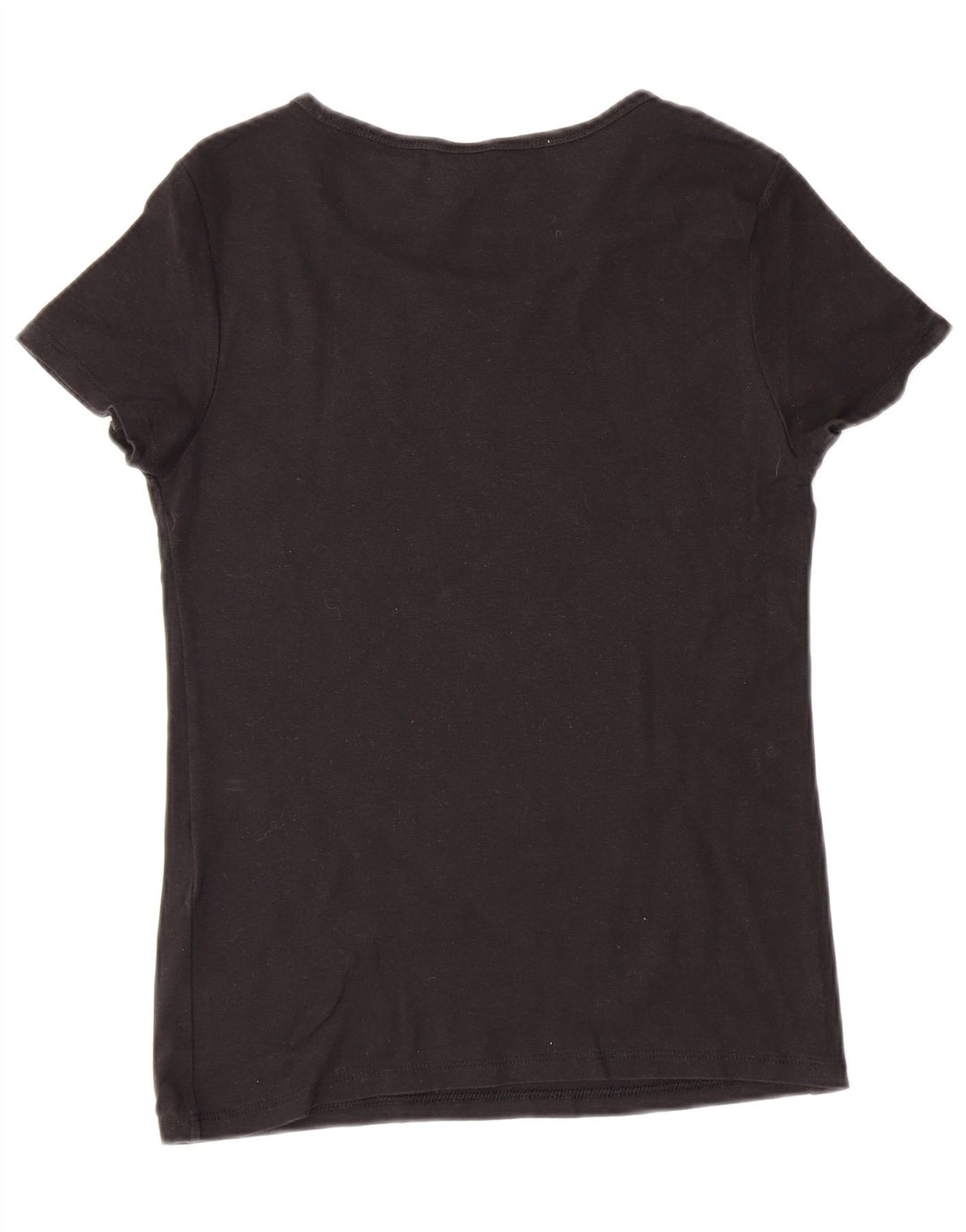 LEVI'S Womens T-Shirt Top UK 12 Medium Black