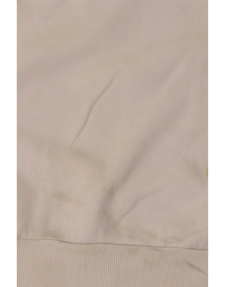 Męska bluza z grafiką Puma, duża, biała, bawełniana