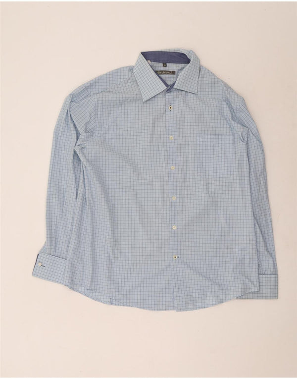 Męska koszula formalna Ben Sherman XL w niebieską kratkę, bawełniana