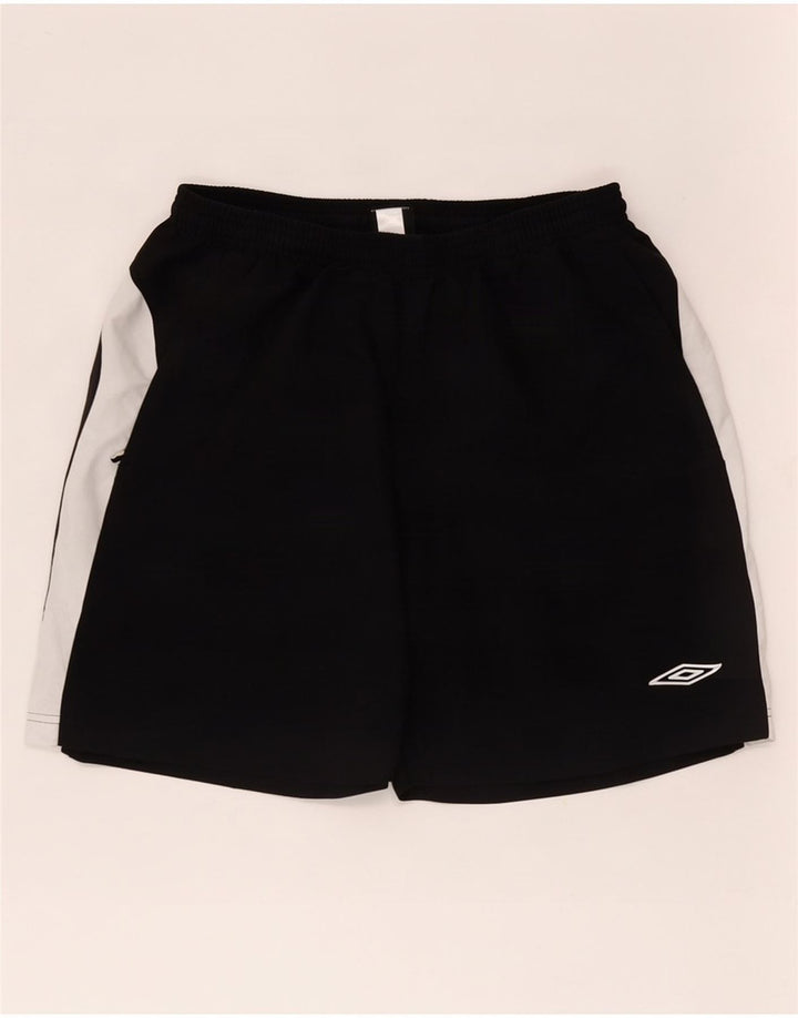 Męskie spodenki sportowe Umbro, duże czarne bloki kolorów