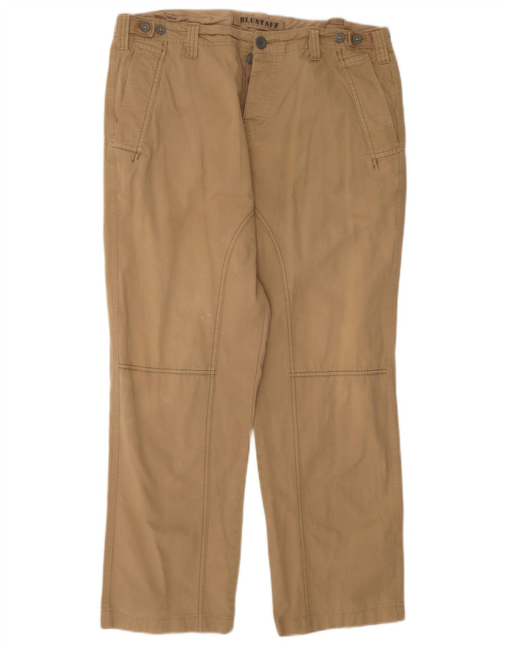 Męskie spodnie cargo o regularnym kroju Blustaff W36 L29 Khaki