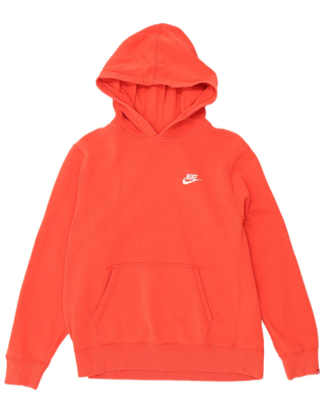 Chłopięcy sweter z kapturem NIKE 13-14 lat XL, czerwony, bawełniany