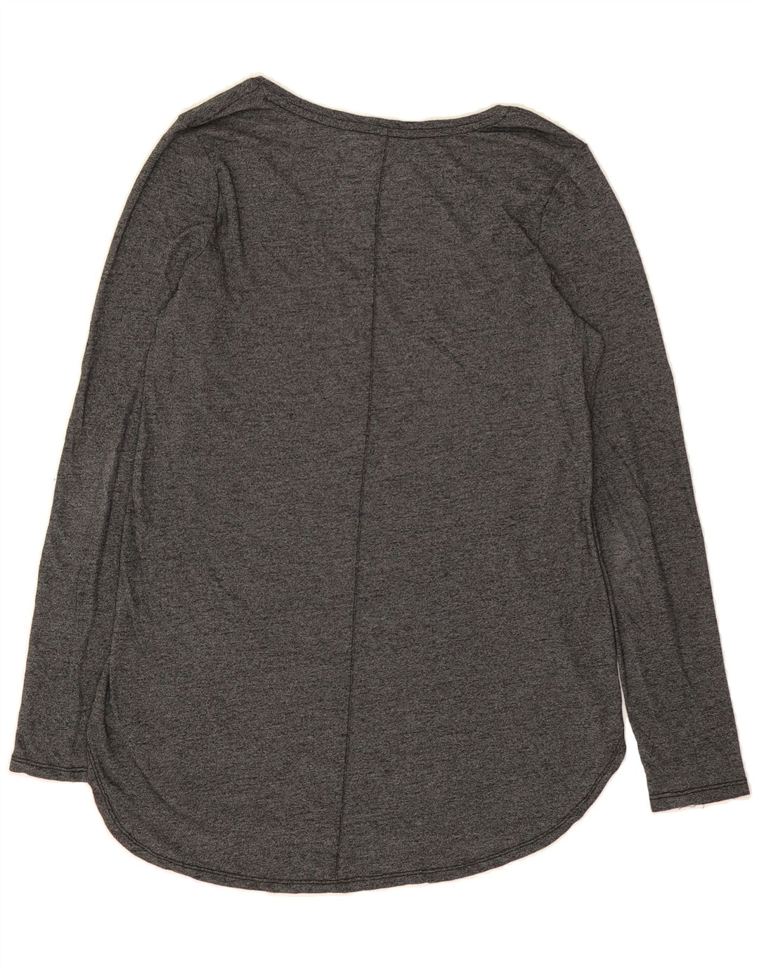MOSSIMO Womens Top Long Sleeve UK 12 Medium Grey Polyester Vintage Mossimo and Second-Hand Mossimo from Messina Hembry 