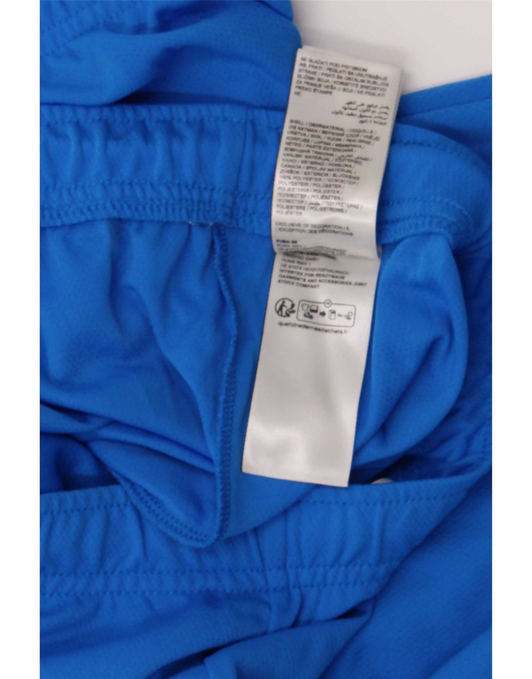 Męskie spodenki sportowe Puma 2XL Niebieskie, poliestrowe sportowe