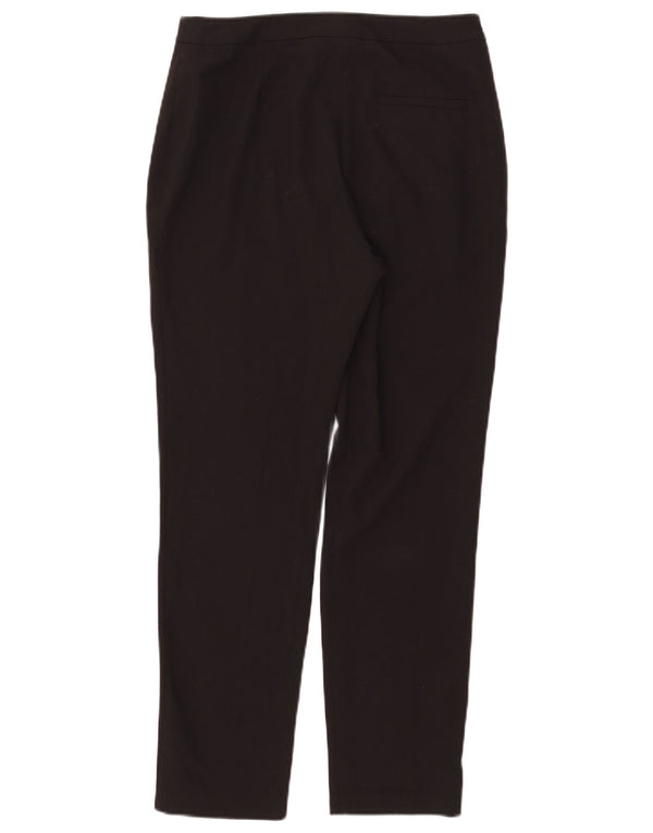Damskie proste spodnie Topshop UK 10 Small W29 L27 Czarny poliester