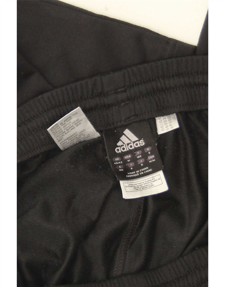 Męskie spodnie dresowe Adidas UK 40/42 Średni czarny poliester
