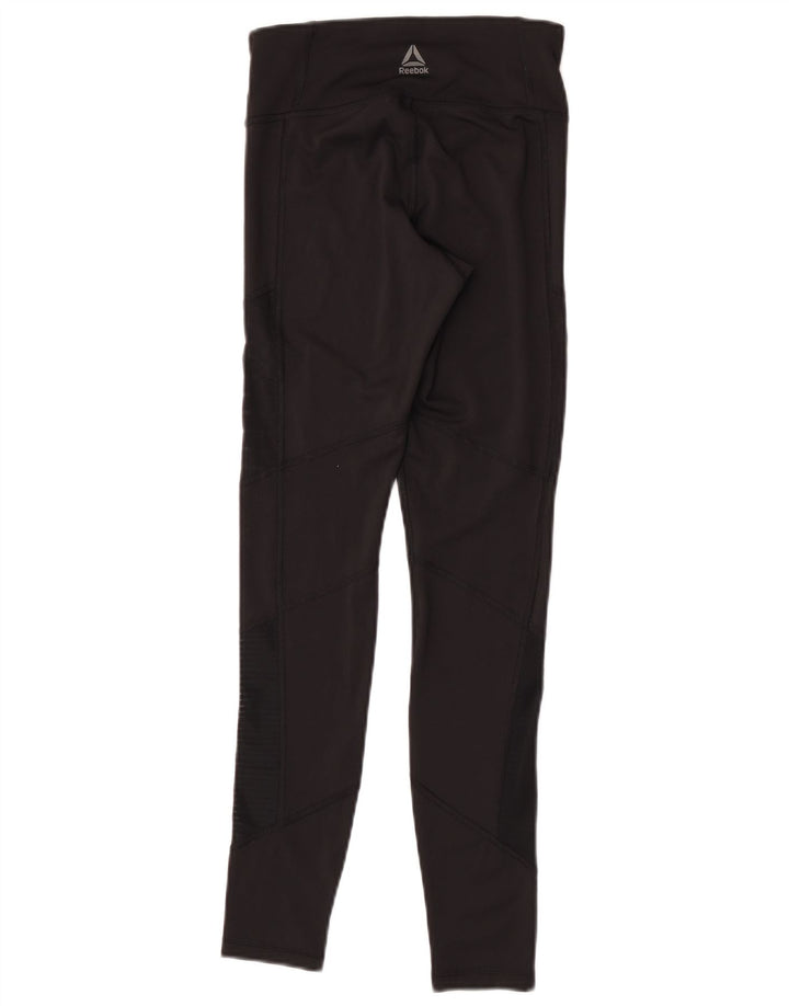 Damskie legginsy Reebok Speedwick UK 6 XS, czarny poliester
