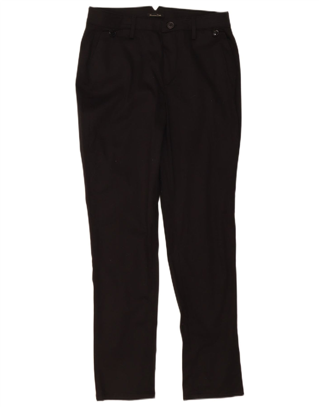 Spodnie damskie Massimo Dutti Slim Chino EU 38 Small W28 L29 Czarne