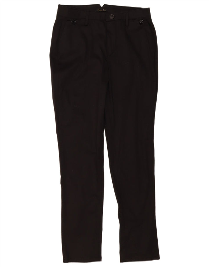 Spodnie damskie Massimo Dutti Slim Chino EU 38 Small W28 L29 Czarne