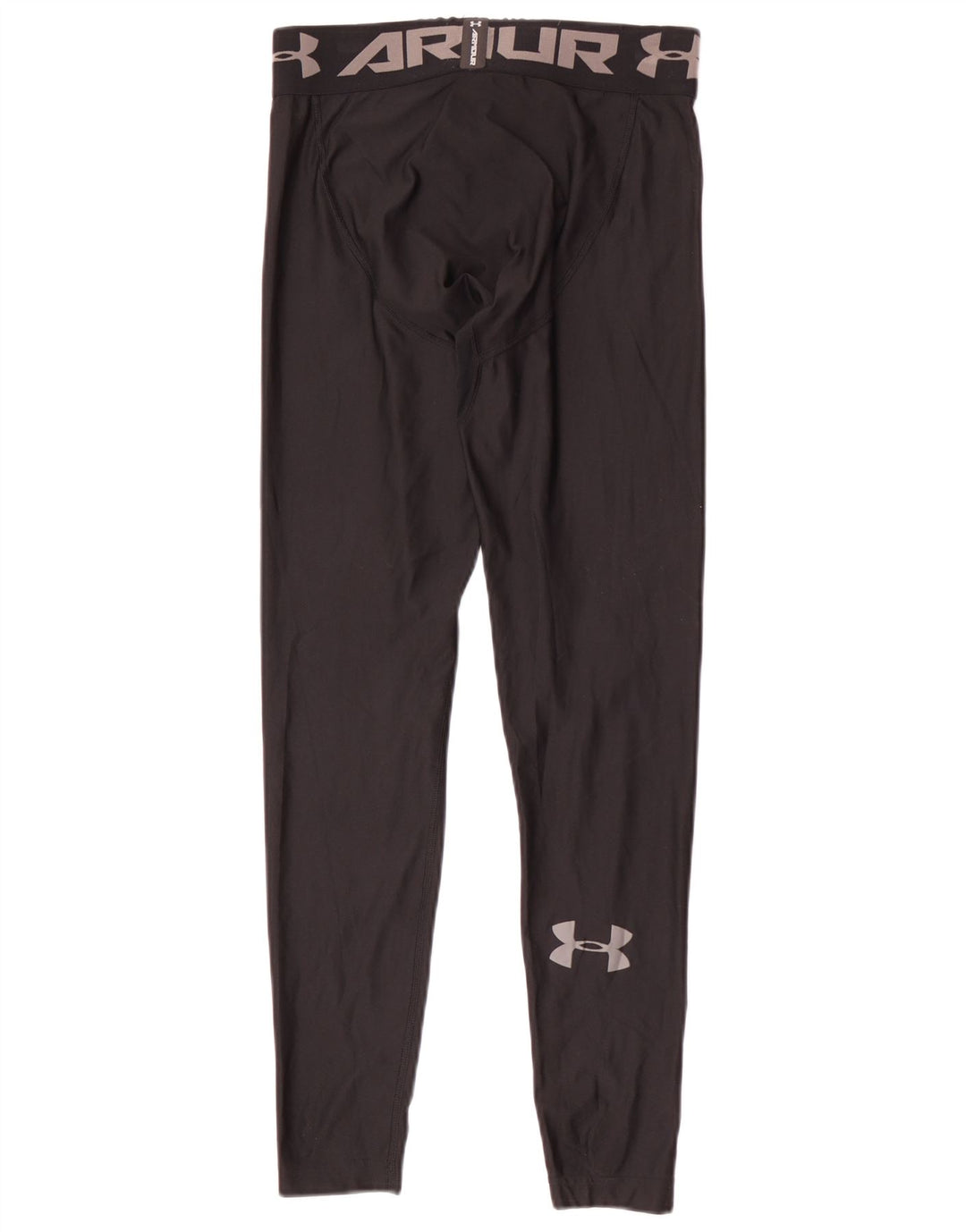 Chłopięce legginsy z grafiką Under Armour 9-10 lat, średni czarny poliester
