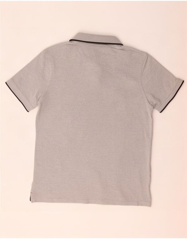 Męska koszulka polo Jack & Jones 2XL, szara, bawełniana w plamki