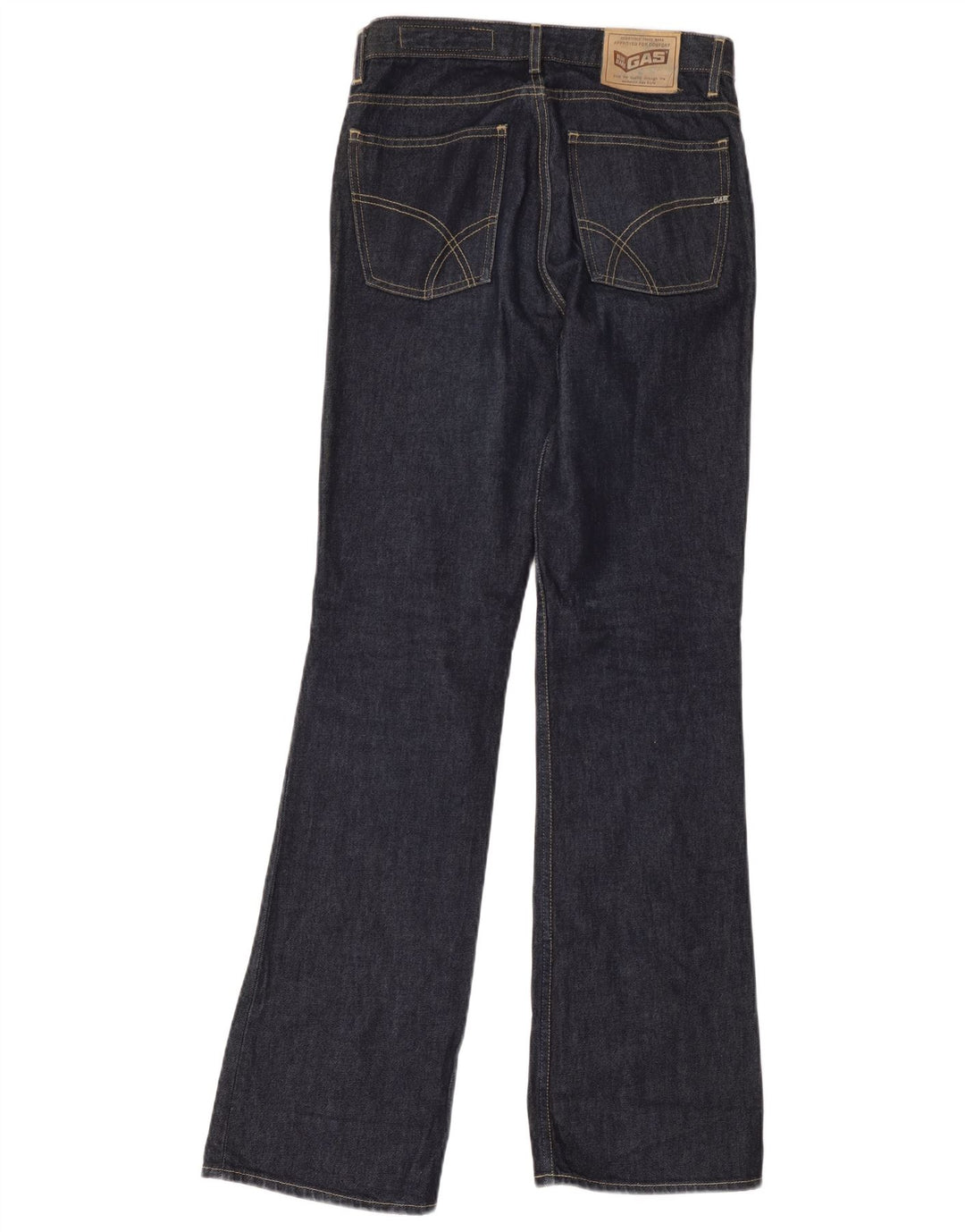 Męskie jeansy Bootcut Gas W30 L35 Granatowe, bawełniane