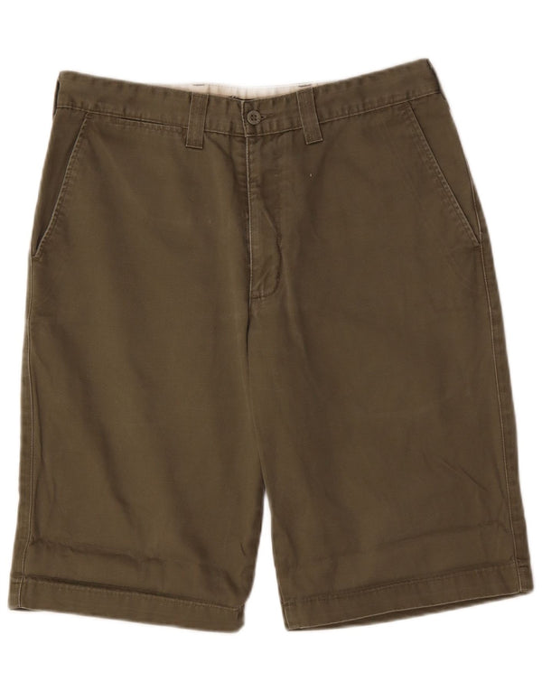 Męskie spodenki chino DOCKERS W31 w kolorze khaki, średnia bawełna khaki