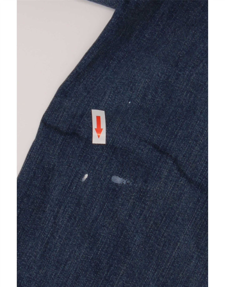 Marks & Spencer Męskie jeansy slim W32 L31 Niebieskie bawełniane