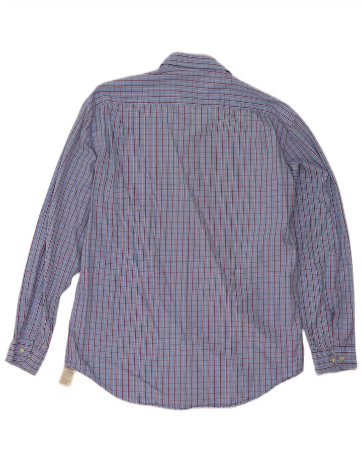 Koszula męska Massimo Dutti, rozmiar 44, bawełniana niebieska krata