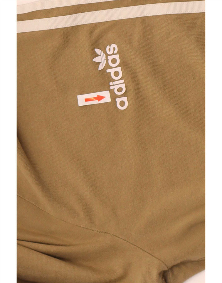Legginsy damskie Adidas UK 14, średnia bawełna khaki