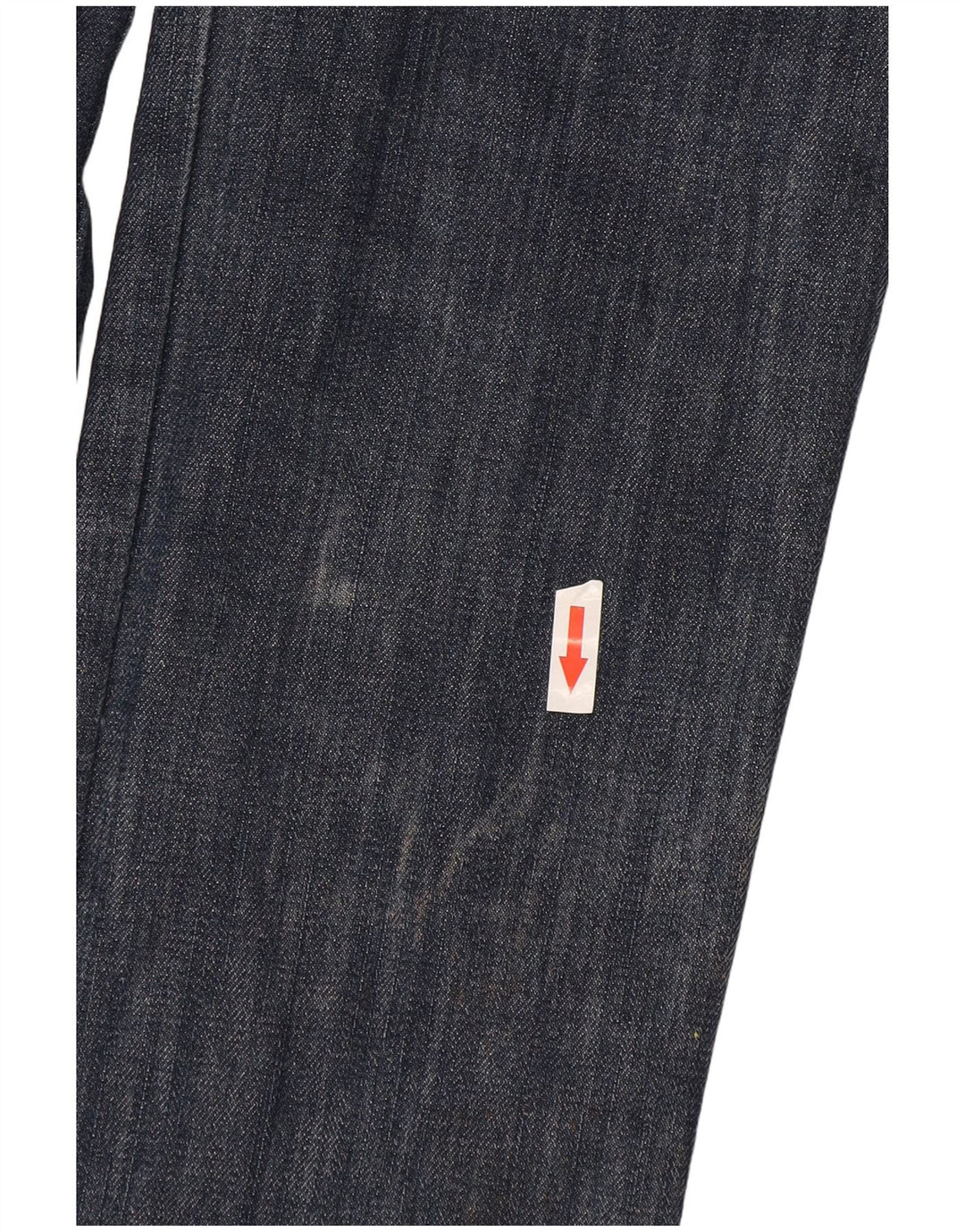 Damskie dżinsy rurki Moschino w trudnej sytuacji W27 L34 niebieskie