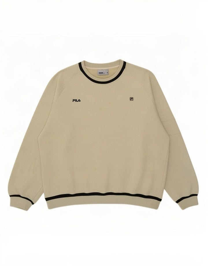 Bluza męska Fila Sweter XL Beżowy poliester