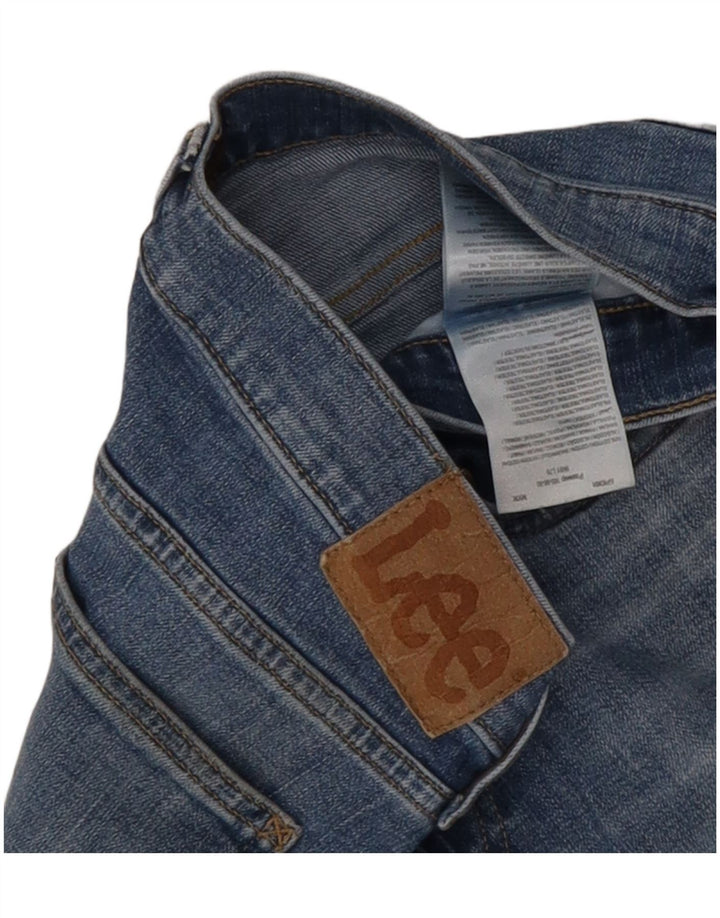 Damskie jeansy Lee Slim W32 L30 Niebieskie bawełniane