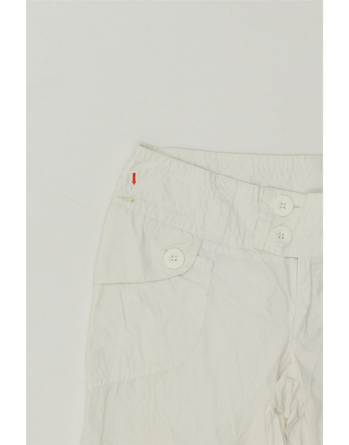 LOTTO Womens Bermuda Shorts Medium W30  White Vintage Lotto and Second-Hand Lotto from Messina Hembry 