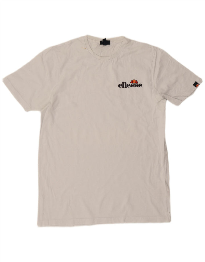 T-shirt męski Ellesse, duży, biały, bawełniany