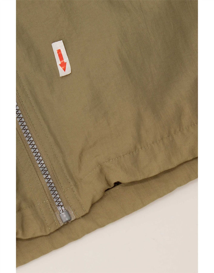 Męska kurtka przeciwdeszczowa Diadora UK 42 XL Khaki, poliester