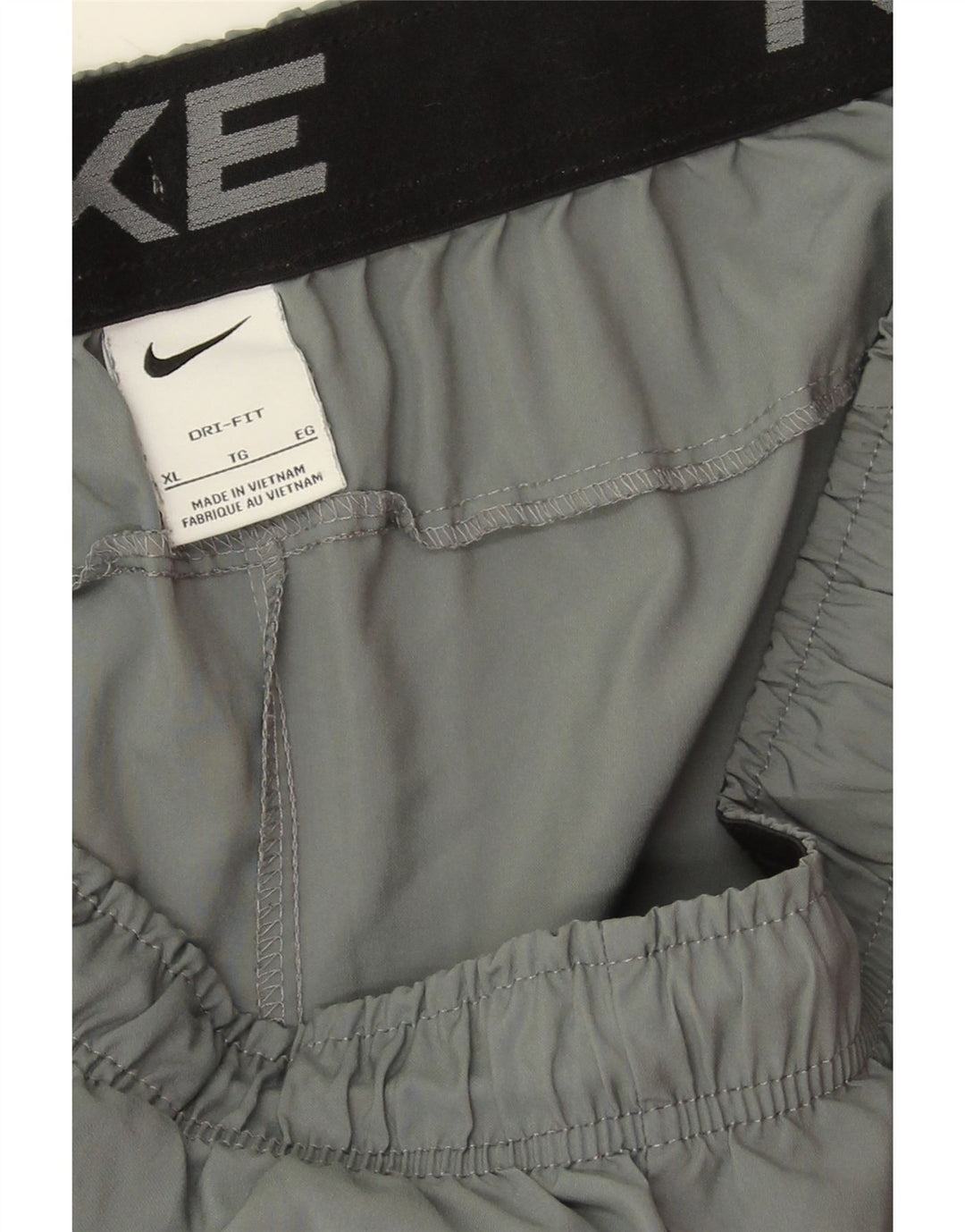 Męskie spodenki sportowe Nike Dri Fit XL, szary poliester