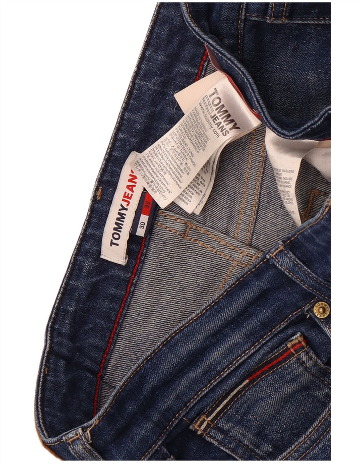 Męskie jeansy slim fit Tommy Hilfiger W30 L32 Niebieskie bawełniane