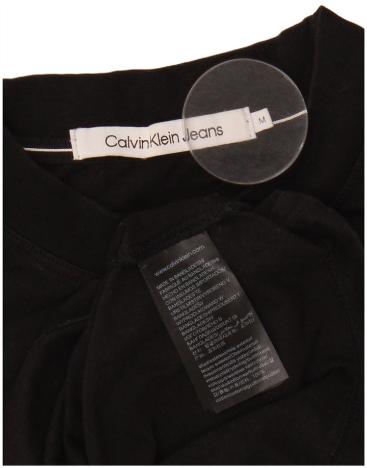Męska kamizelka z grafiką Calvin Klein Jeans, średnia czarna bawełna