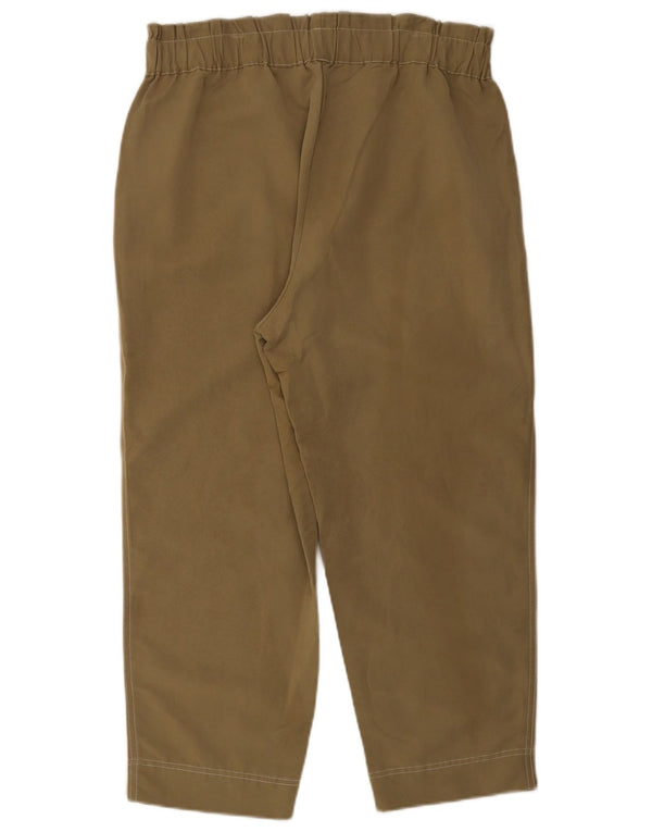 Damskie zwężane spodnie Zara XL W32 L25 Khaki Modal
