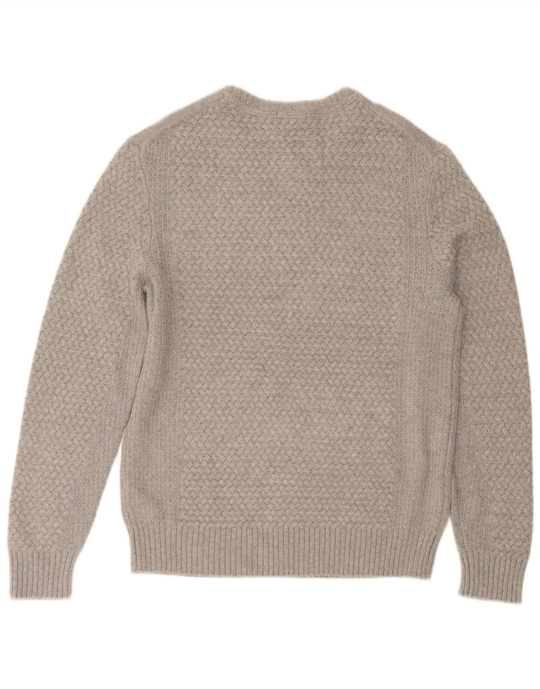 Męski sweter Timberland Slim Fit z dekoltem w łódkę, średnioszara wiskoza