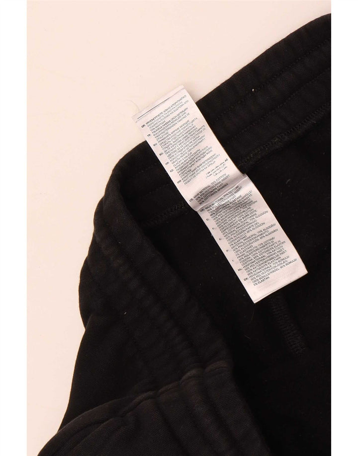 Męskie spodnie dresowe Reebok Joggers, średnia czarna bawełna