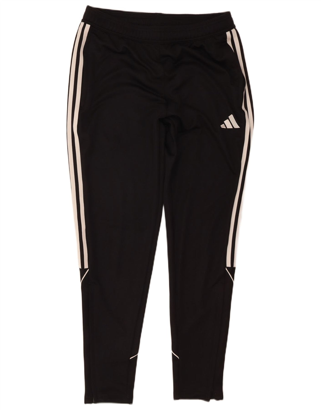Męskie spodnie dresowe Adidas o regularnym kroju, średni czarny poliester