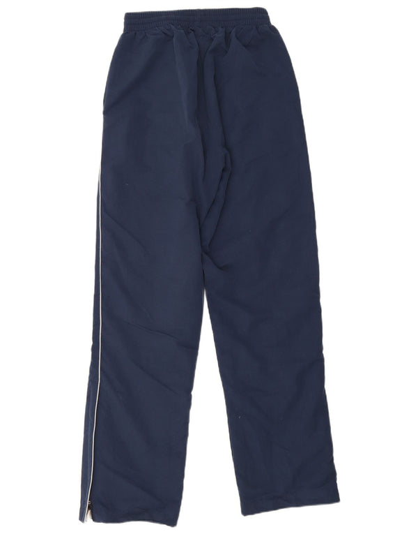 Asics Mens Tracksuit Trousers Small  Navy Blue Polyester
