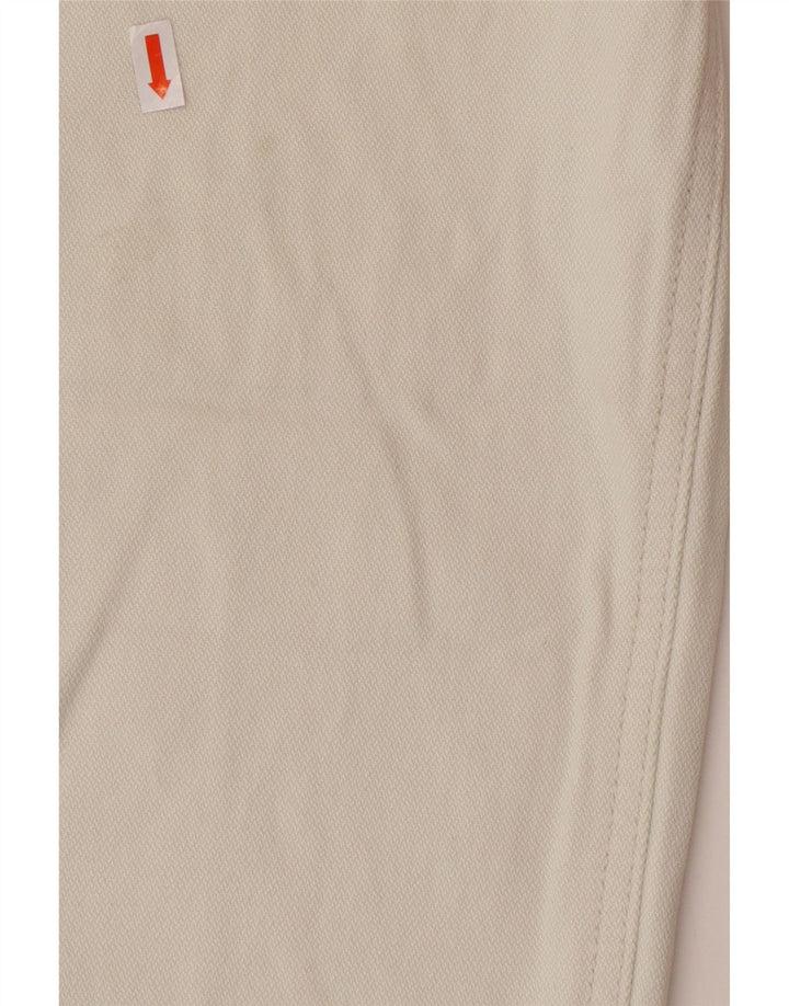 HENRY I SIEGEL H.I.S Męskie proste dżinsy W32 L28 Białe