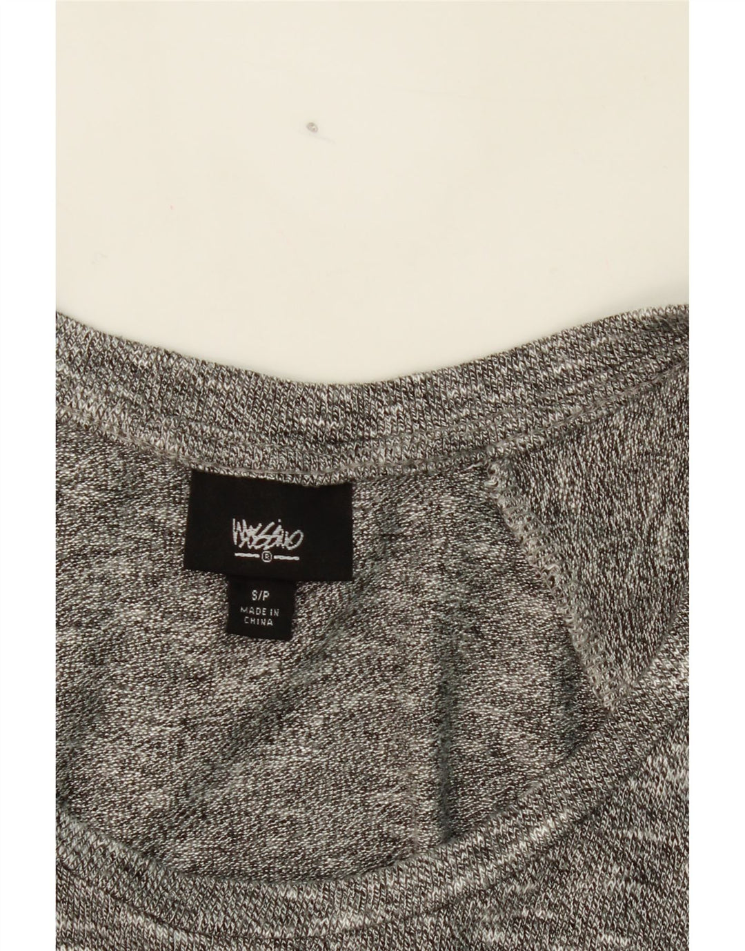 MOSSIMO Womens Sleeveless Tunic Top UK 10 Small Grey Flecked Vintage Mossimo and Second-Hand Mossimo from Messina Hembry 