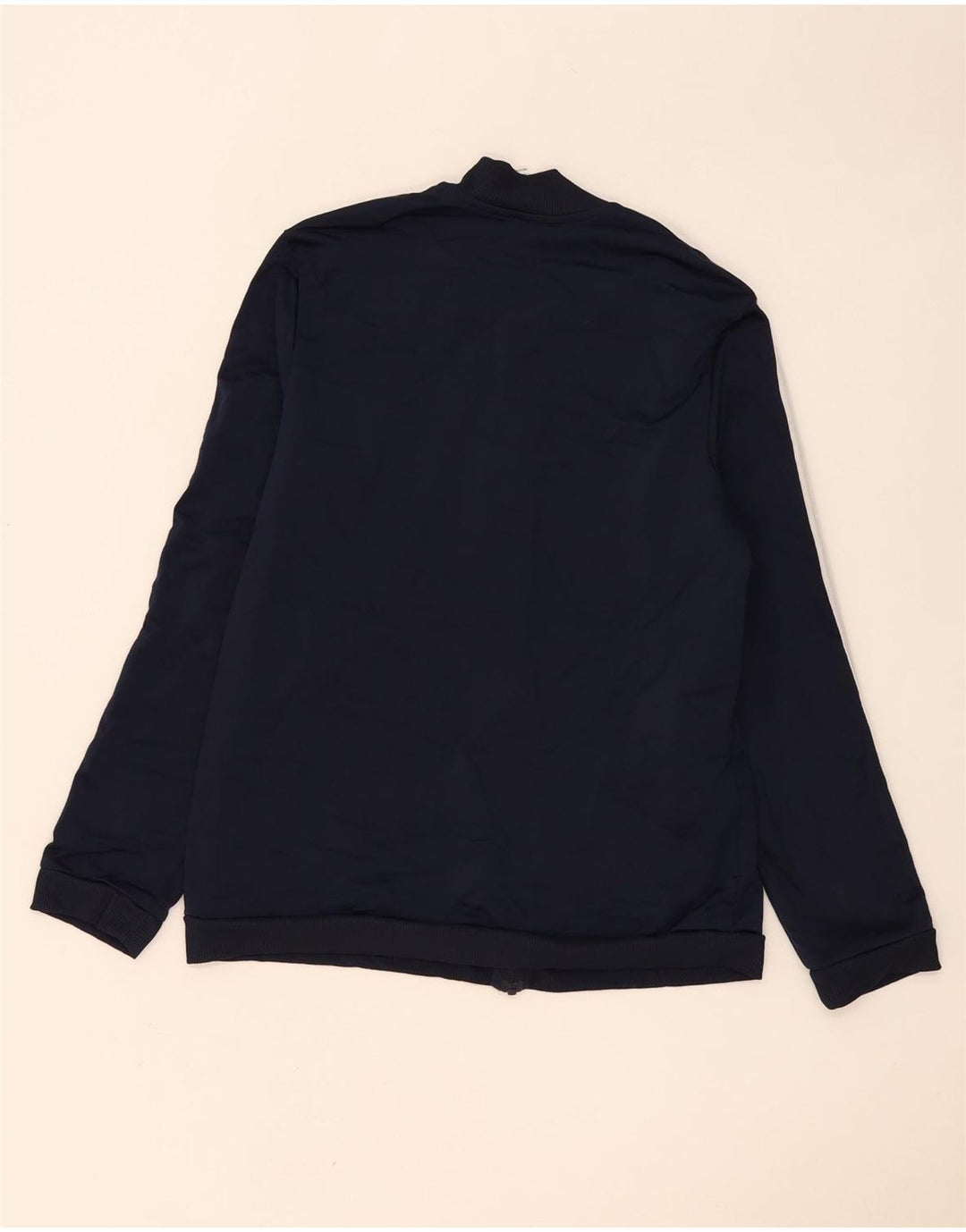 Damska kurtka dresowa Adidas UK 20/22 XL granatowa, poliestrowa