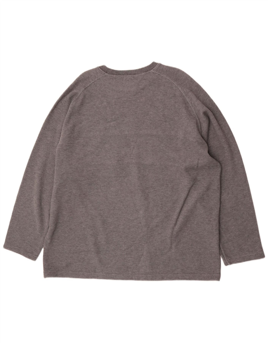 Marks & Spencer Męski niebieski top z długim rękawem 2XL w kolorze szarym, z blokami kolorów