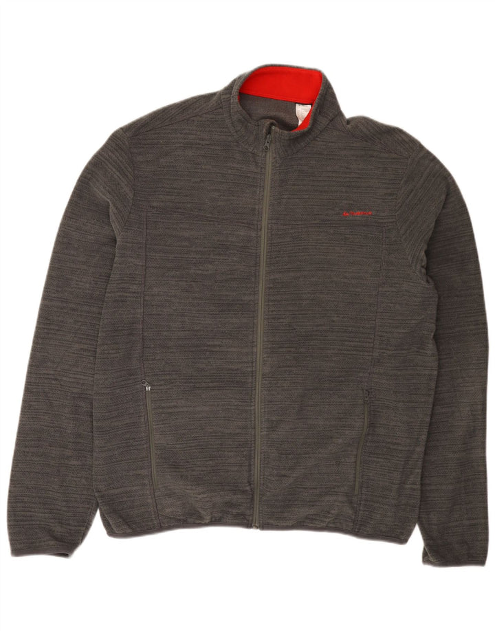 Męska kurtka polarowa Decathlon UK 42 XL, szara