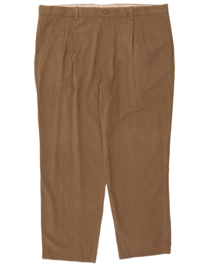 Męskie spodnie chino TOMMY BAHAMA W42 L30 beżowy jedwab