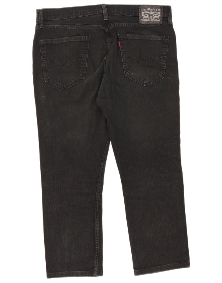 Męskie dżinsy Levi's W36 L25 Czarna bawełna