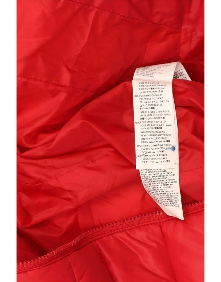 Damska wyściełana kurtka z kapturem Playlife UK 10 Small Red Poliamid