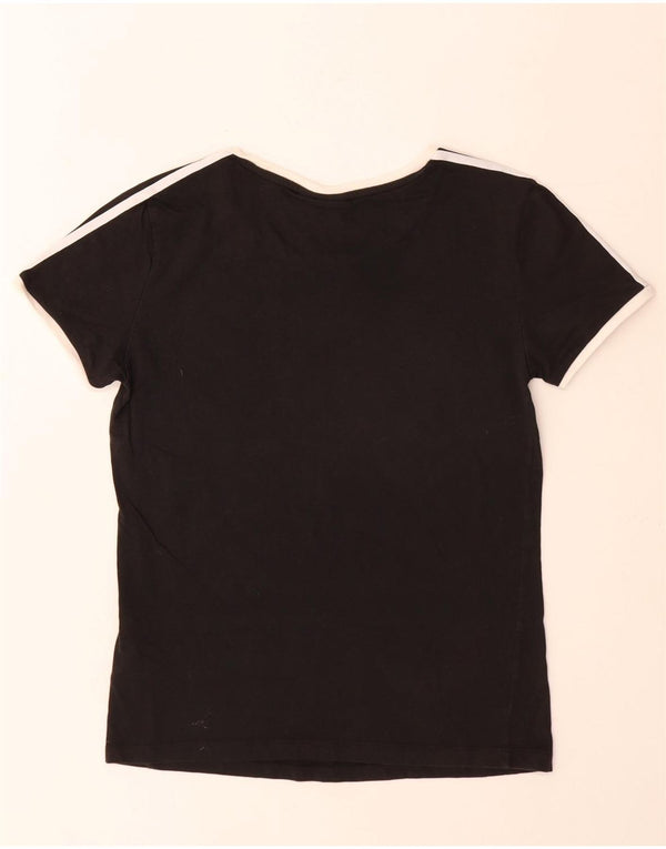 Damska koszulka Adidas Top UK 10 Small Black Cotton