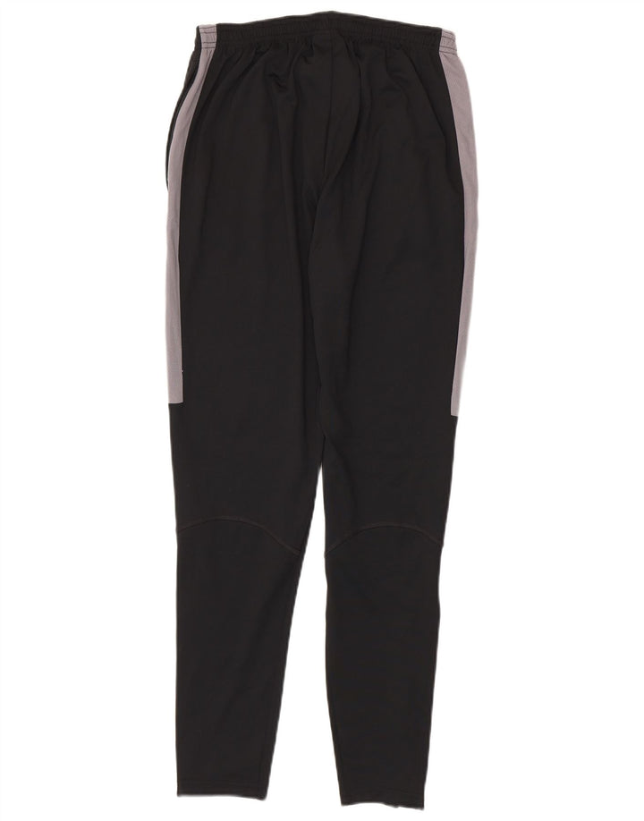 Męskie spodnie dresowe Nike Dri Fit, mały, czarny poliester z blokami kolorów