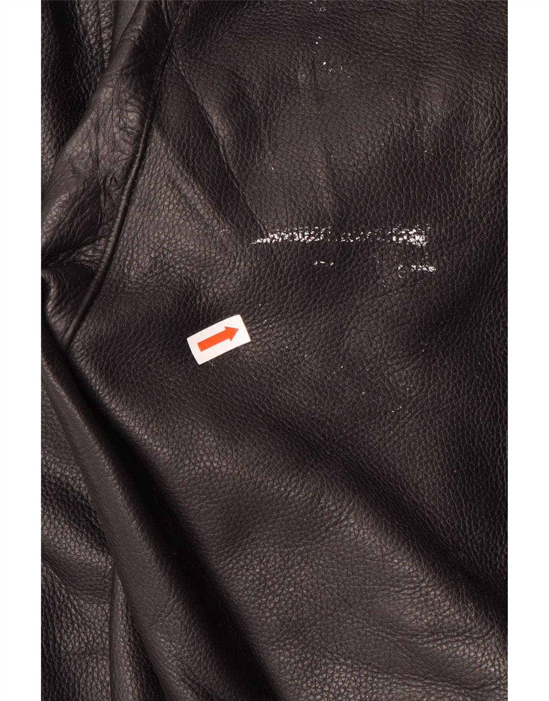 Męskie zwężane skórzane spodnie Akito IT 46 Small W32 L32 Czarne