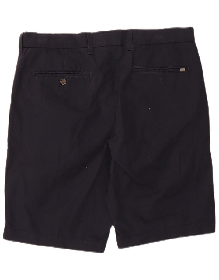 Męskie spodenki Chino Marks & Spencer W34, duże, granatowe, bawełniane