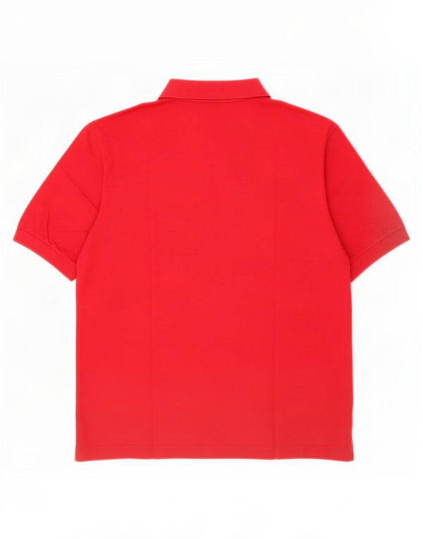 Męska koszulka polo Sergio Tacchini 2XL, czerwona, bawełniana