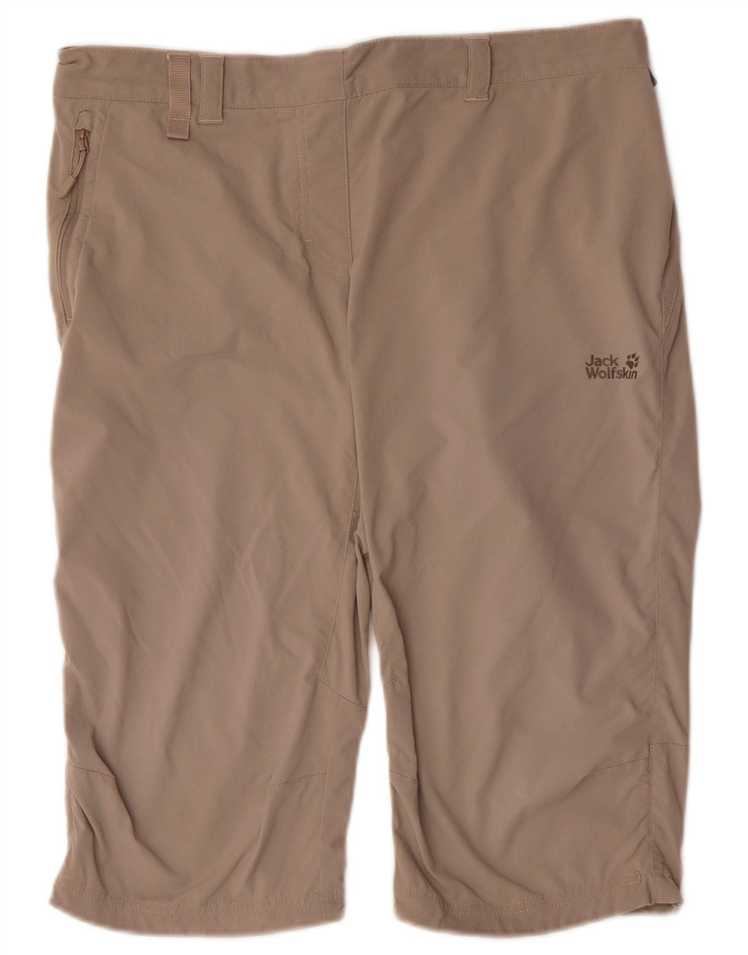 Damskie bermudy Jack Wolfskin UK 12 Medium W34 Khaki Poliamid