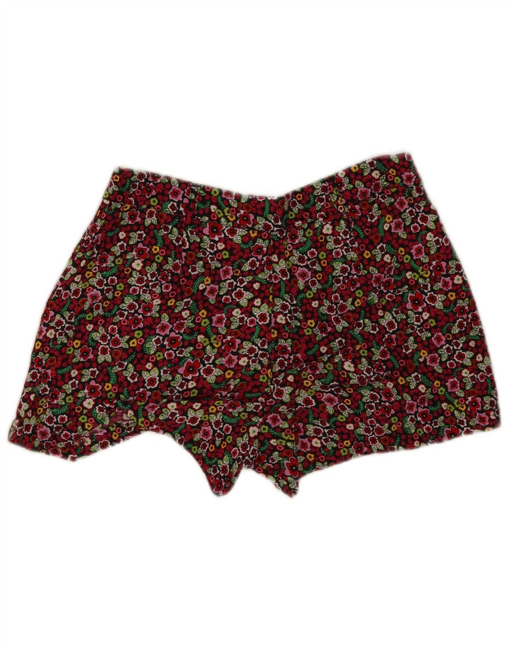 Krótkie spodenki damskie Benetton Medium W30 w wielokolorowe kwiaty