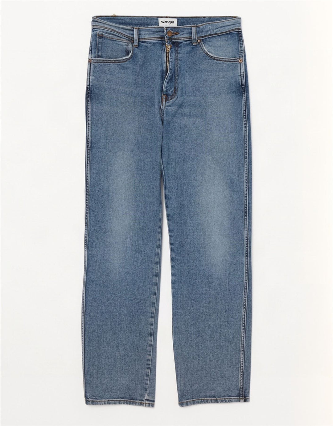 Męskie jeansy Wrangler Texas Straight W33 L32 Niebieskie, bawełniane